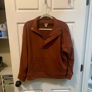 a new day Women's Rust Sweatshirt